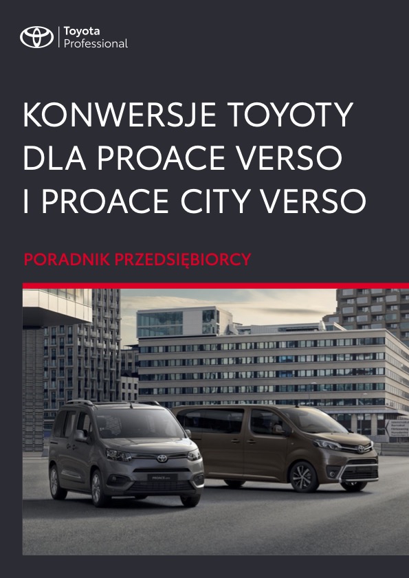 5 Konwersje Toyoty dla PROACE Verso oraz PROACE CITY Verso