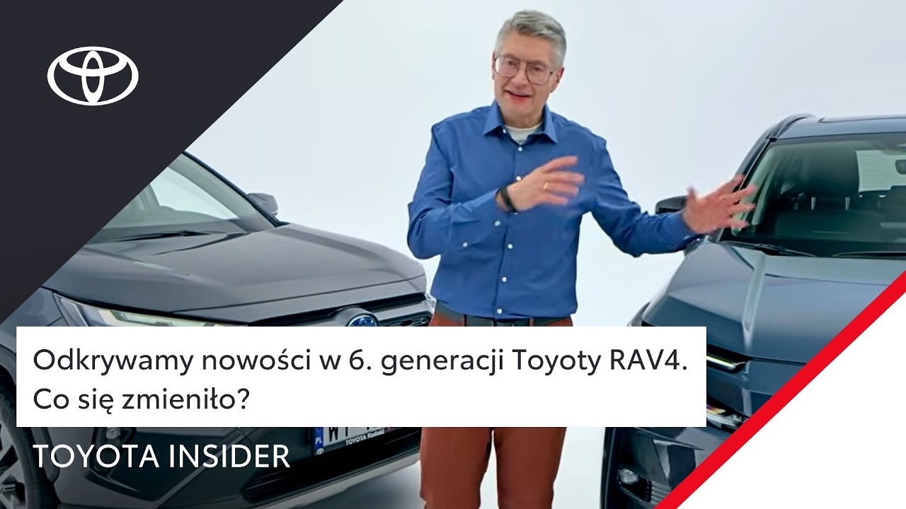 Odkrywamy nowości w 6. generacji Toyoty RAV4. Co zmieniło się względem poprzednika? | Toyota Insider