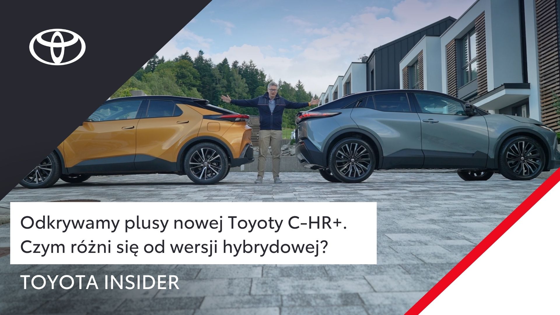 Odkrywamy plusy nowej elektrycznej Toyoty C-HR+. Co łączy ją z Toyotą C-HR Hybrid? | Toyota Insider