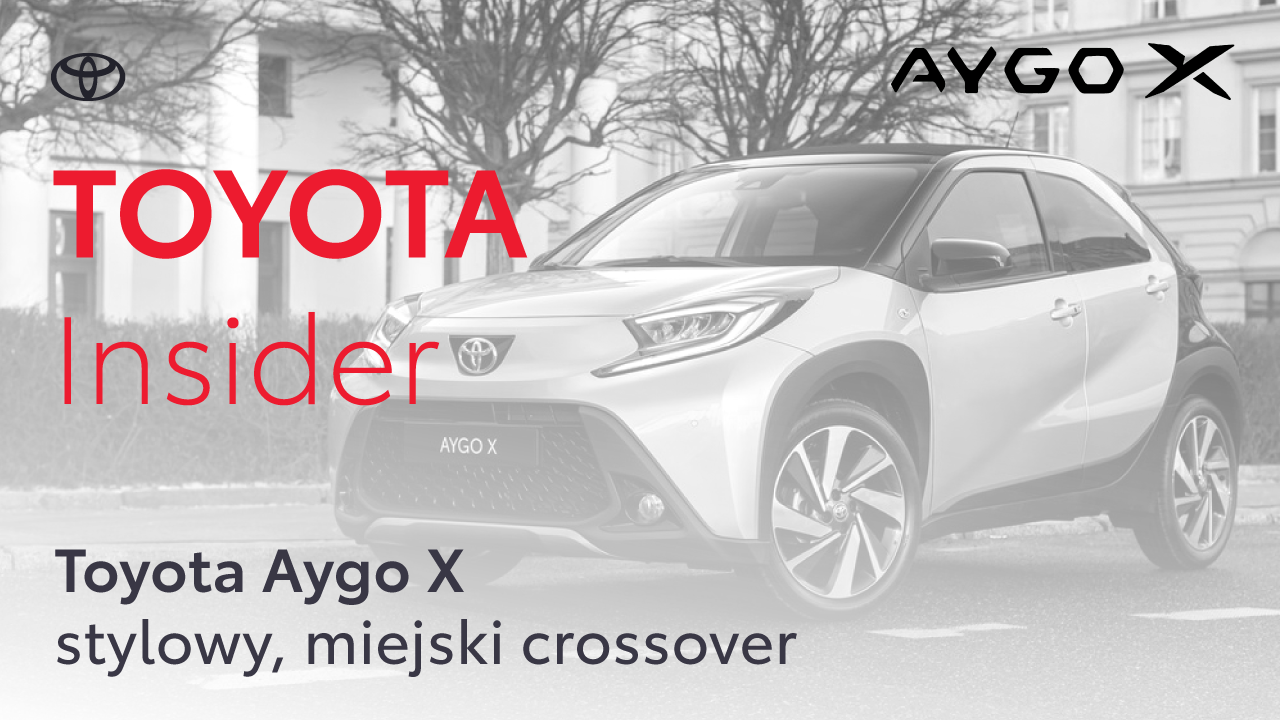 Toyota Aygo X - stylowy, miejski crossover | Toyota Insider