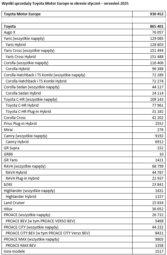 tab1 Wyniki sprzedazy TME 1 9 2025