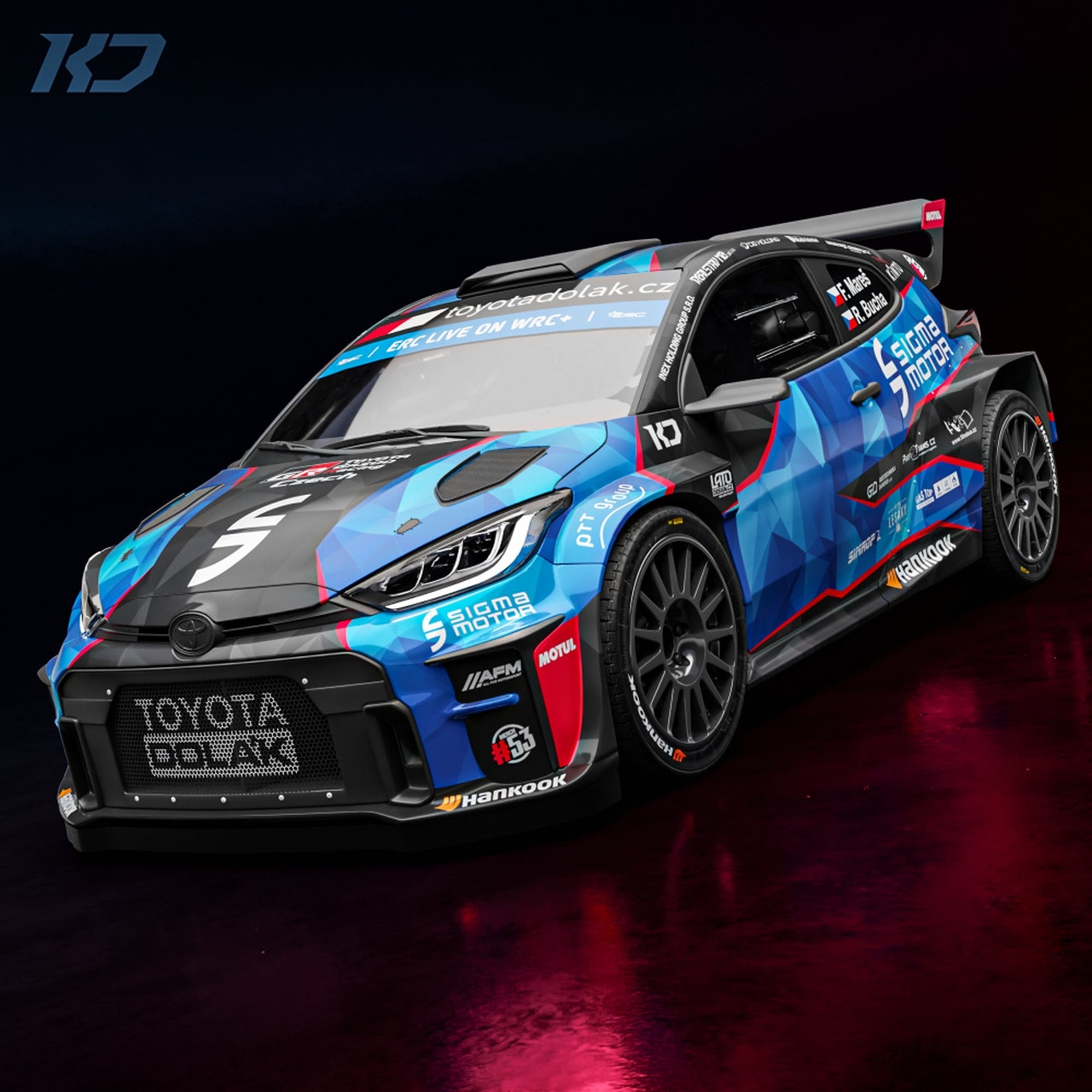 Tým jezdce Filipa Mareše rozšíří značku Toyota Gazoo Racing Czech