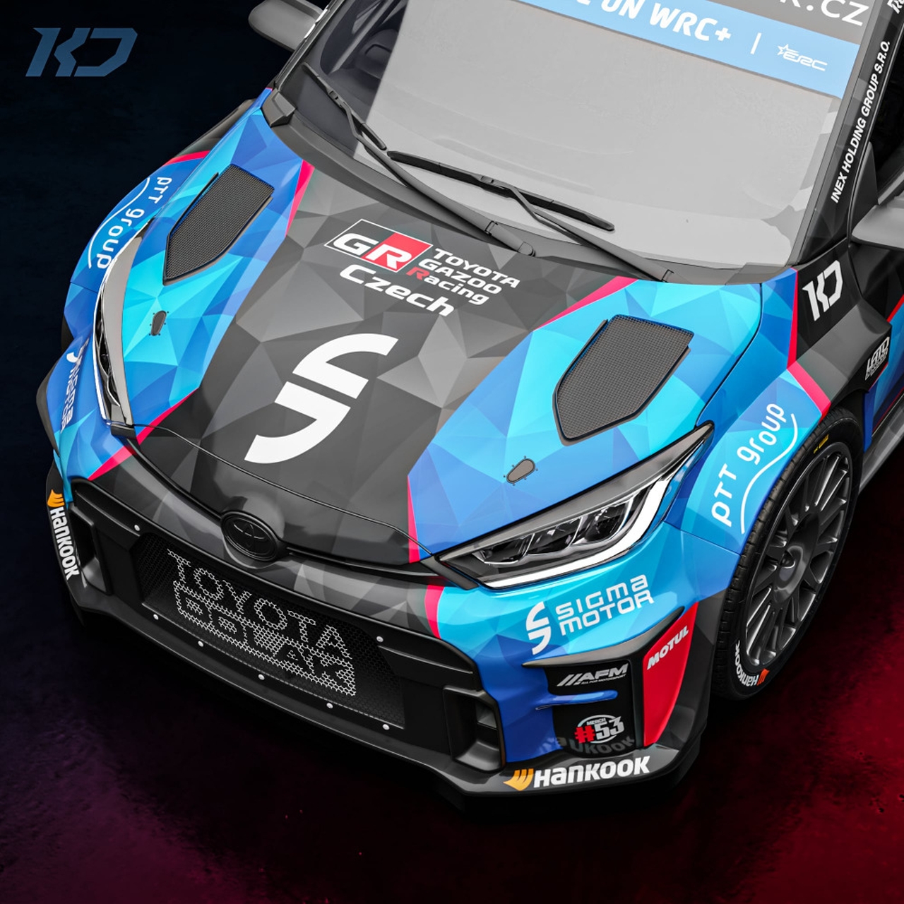 Tým jezdce Filipa Mareše rozšíří značku Toyota Gazoo Racing Czech