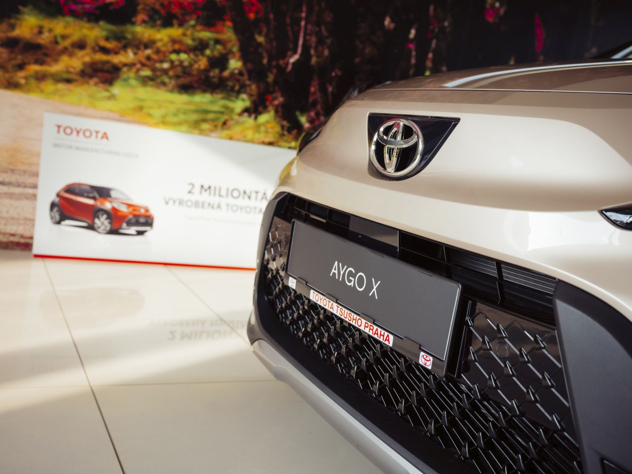 Z kolínského závodu Toyota vyjel dvoumiliontý vůz