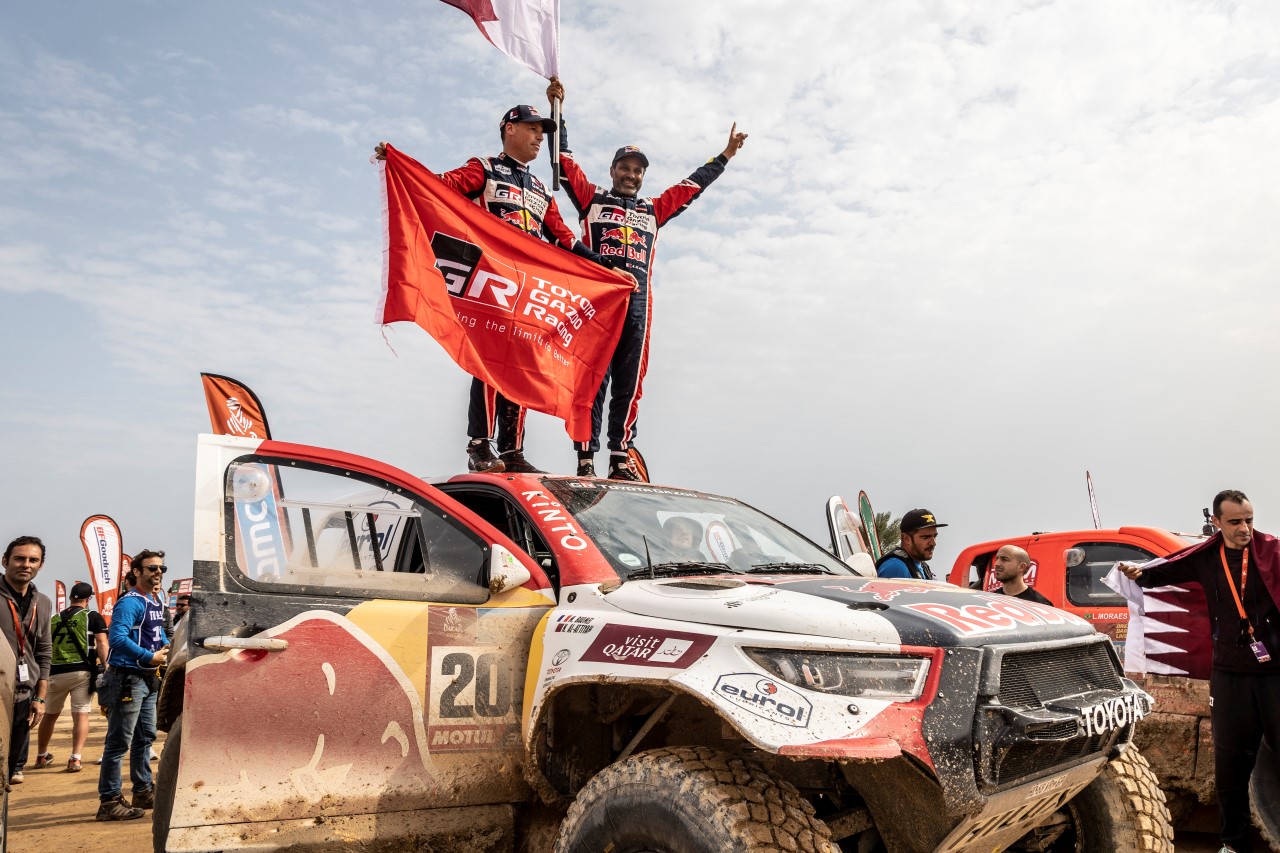 TOYOTA GAZOO Racing drugi raz z rzędu triumfuje w Rajdzie Dakar