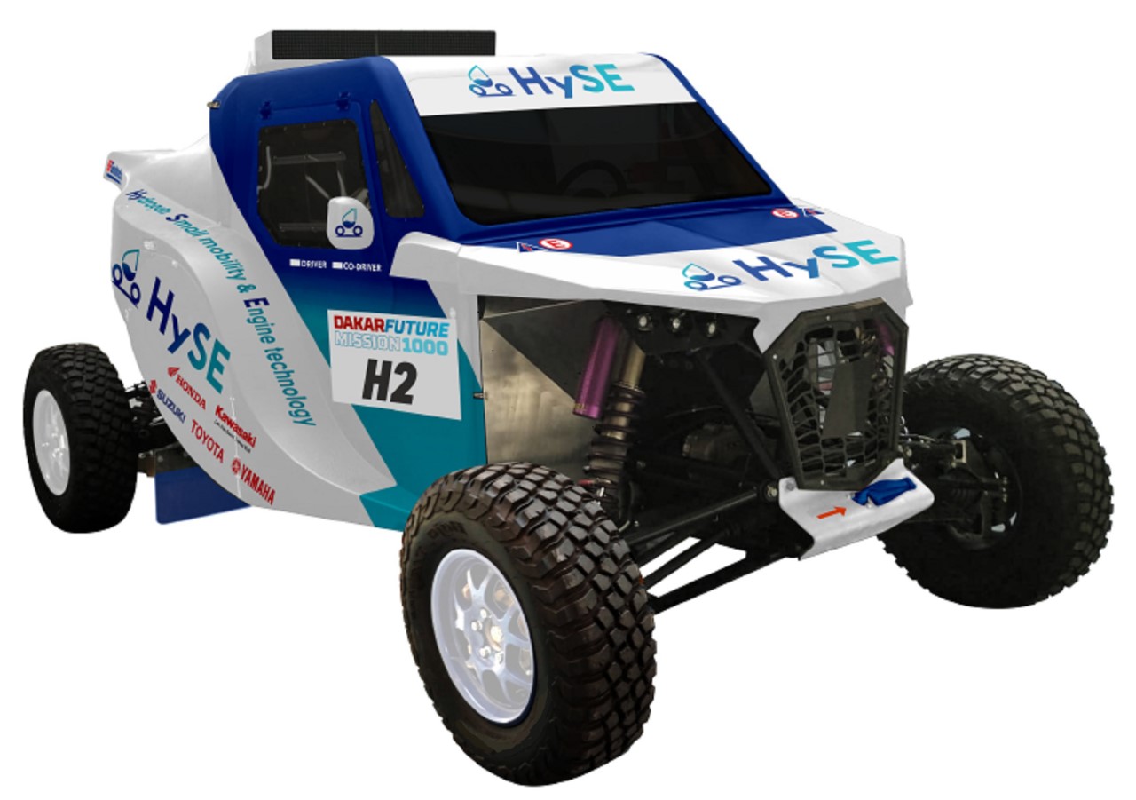Pojazd HySE-X1 z silnikiem wodorowym wystartuje w Rajdzie Dakar. Toyota partnerem programu