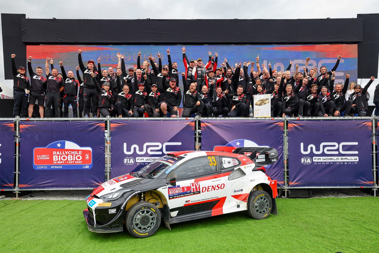 TOYOTA GAZOO Racing zdobywa tytuł Mistrza Świata Producentów w WRC