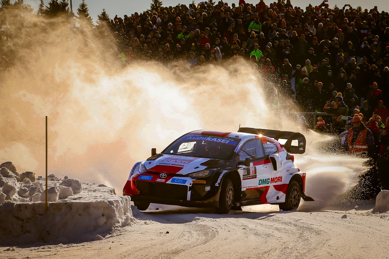 Toyota GR Yaris Rally1 najszybsza w Rajdzie Szwecji