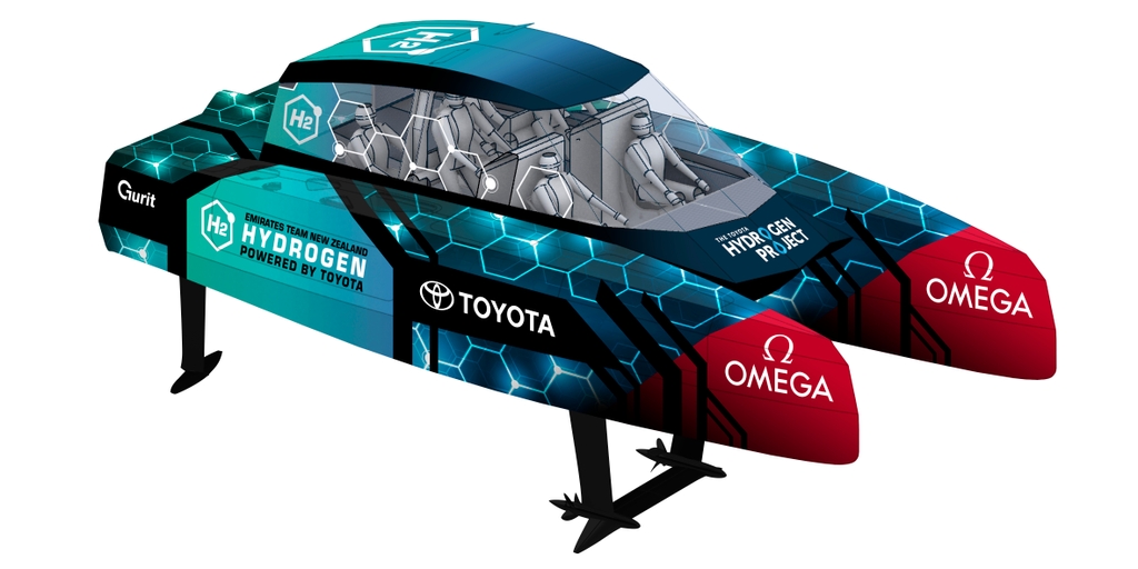 Technologia ogniw paliwowych Toyoty debiutuje w łodzi wyścigowej z napędem wodorowym