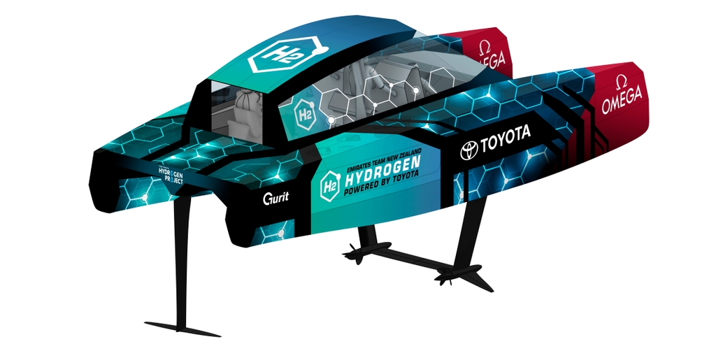 Technologia ogniw paliwowych Toyoty debiutuje w łodzi wyścigowej z napędem wodorowym