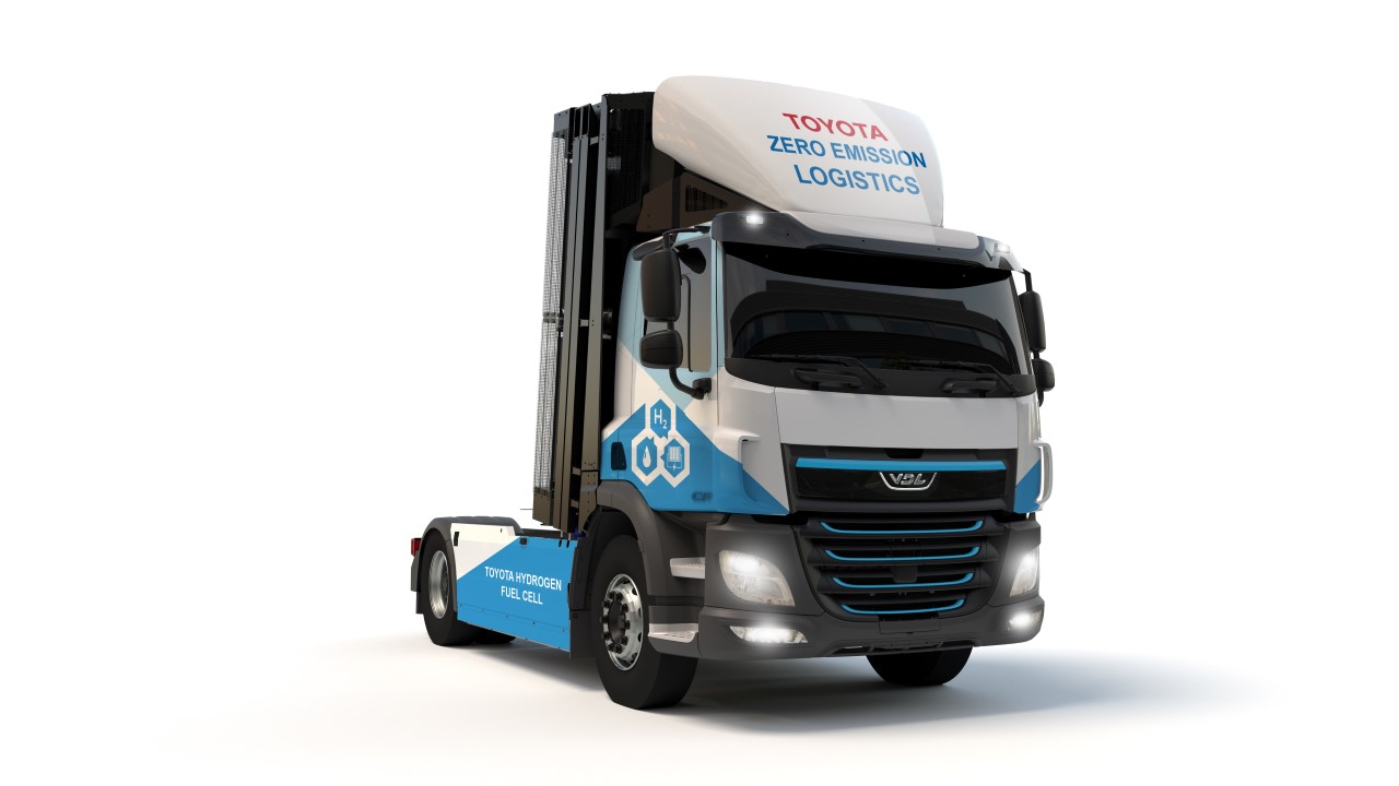 Ciężarówki na wodorowe ogniwa paliwowe zdekarbonizują logistykę Toyoty w Europie