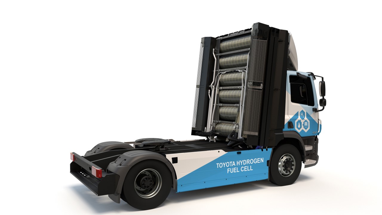 Ciężarówki na wodorowe ogniwa paliwowe zdekarbonizują logistykę Toyoty w Europie
