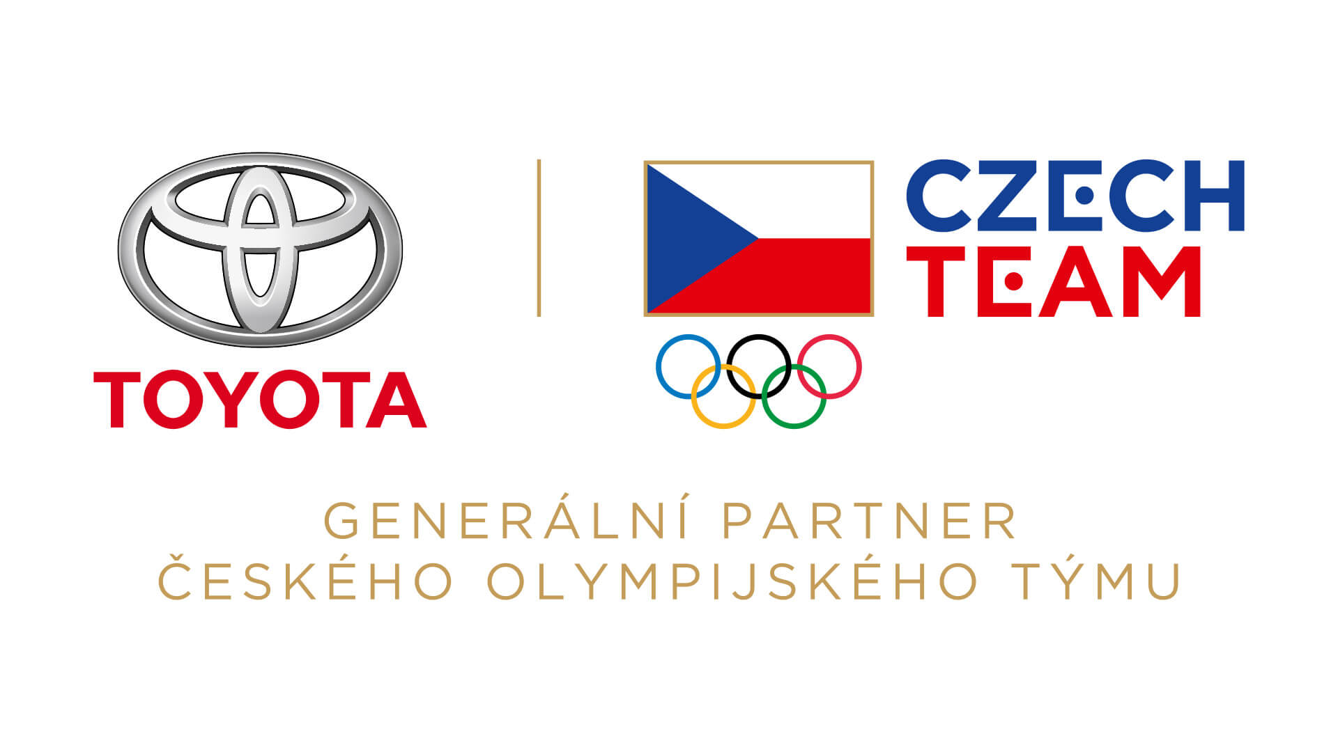 Toyota je novým  generálním partnerem Českého olympijského výboru