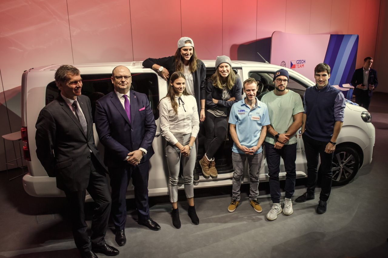 Projekt Proace ProSport: Toyota pomáhá českým sportovním klubům s mobilitou 