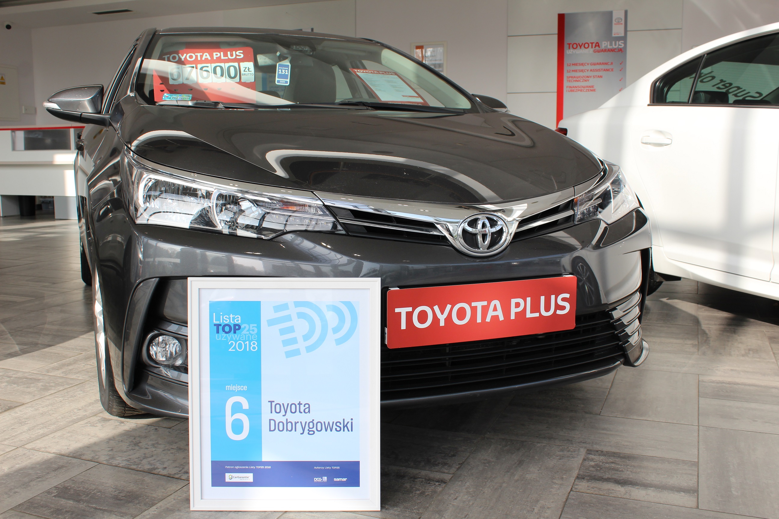 Sukces dolnośląskiej firmy motoryzacyjnej - Toyota Dobrygowski  na 20 miejscu w TOP 50!