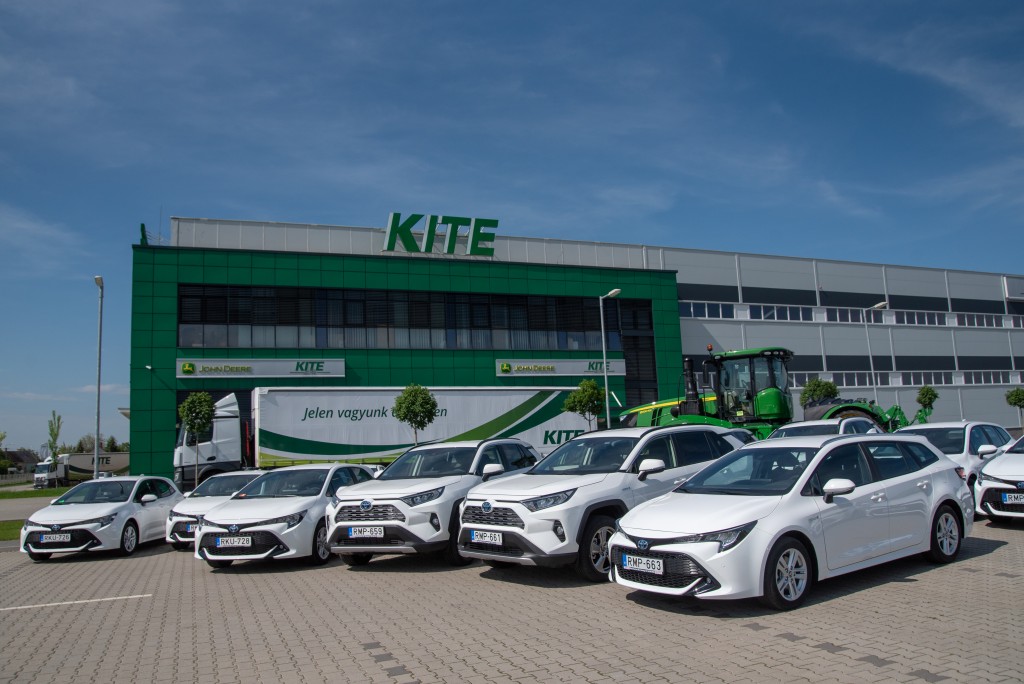 A KITE ZRT. AZ ELSŐ MAGYAR NAGYVÁLLALAT, AMELY ABSZOLÚT ZÖLD FLOTTÁRA VÁLT