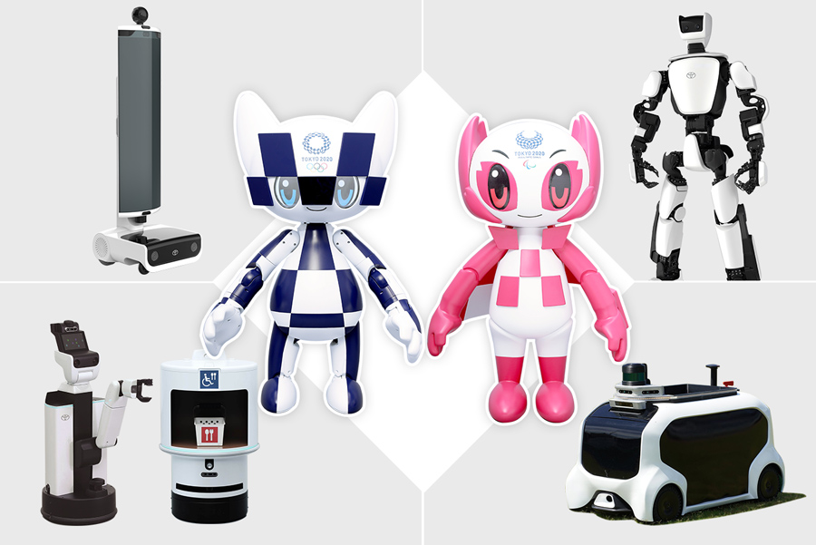 Roboty Toyoty ułatwią widzom uczestnictwo w Igrzyskach Olimpijskich i Paraolimpijskich 2020 w Tokio