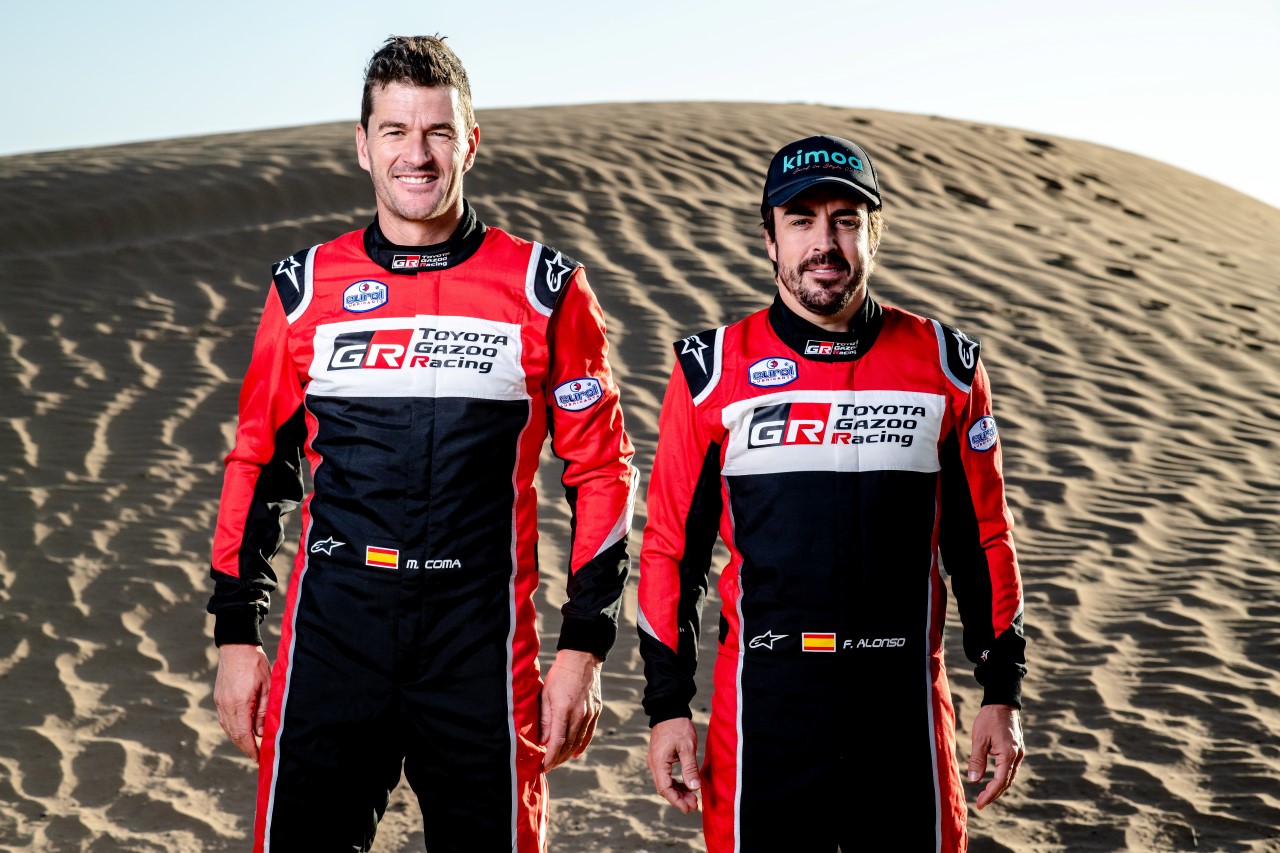 Fernando Alonso w składzie TOYOTA GAZOO Racing na Rajd Dakar 2020 