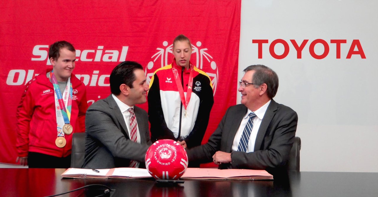 Toyota a Special Olympics rozširujú partnerstvo do Európy