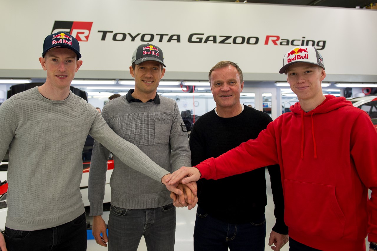 Ogier, Evans, Rovanperä w Toyocie Yaris WRC - nowy skład rajdowego zespołu na sezon 2020