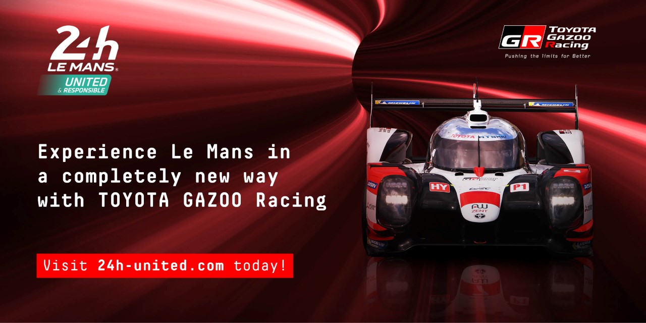 Sledujte TOYOTA GAZOO Racing pri pretekoch 24 hodín Le Mans online