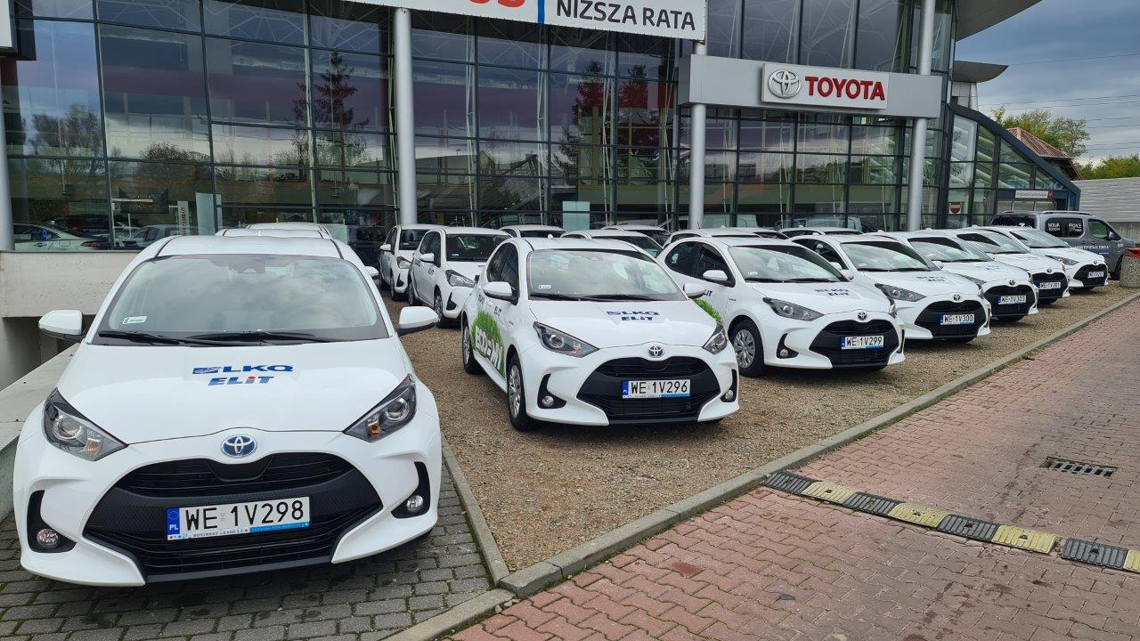 Nowa flota samochodów Toyoty dla firmy Elit Polska