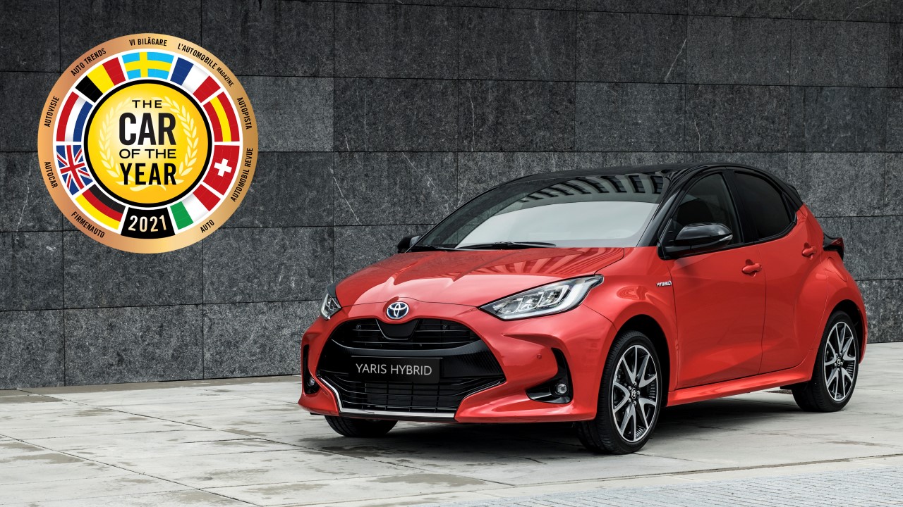 Toyota Yaris Europejskim Samochodem Roku 2021