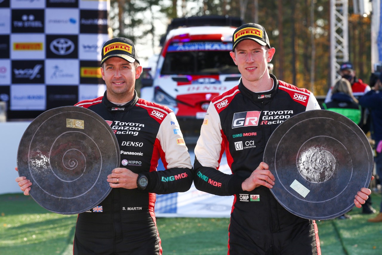 A Finn Rallyn szerzett győzelemmel bebiztosította a pilóták bajnoki címét a Toyota a 2021-es WRC szezonban