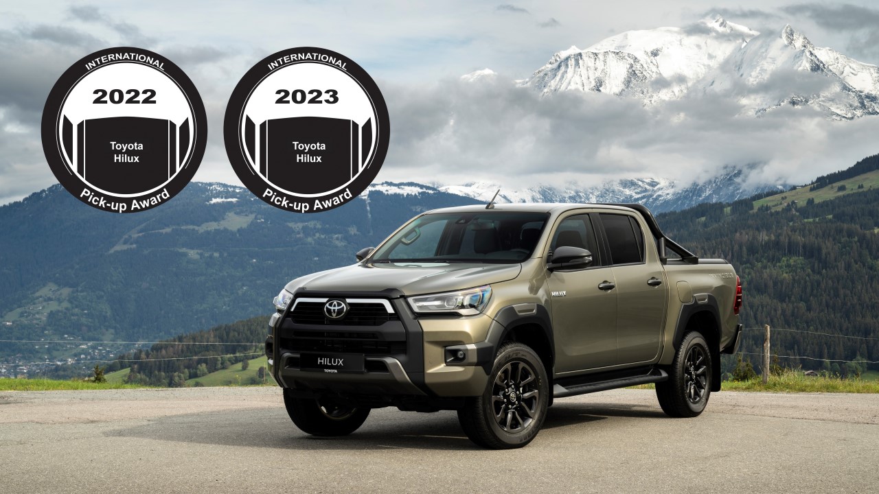 Toyota Hilux zdobyła nagrodę International Pick-up Award 2022/23