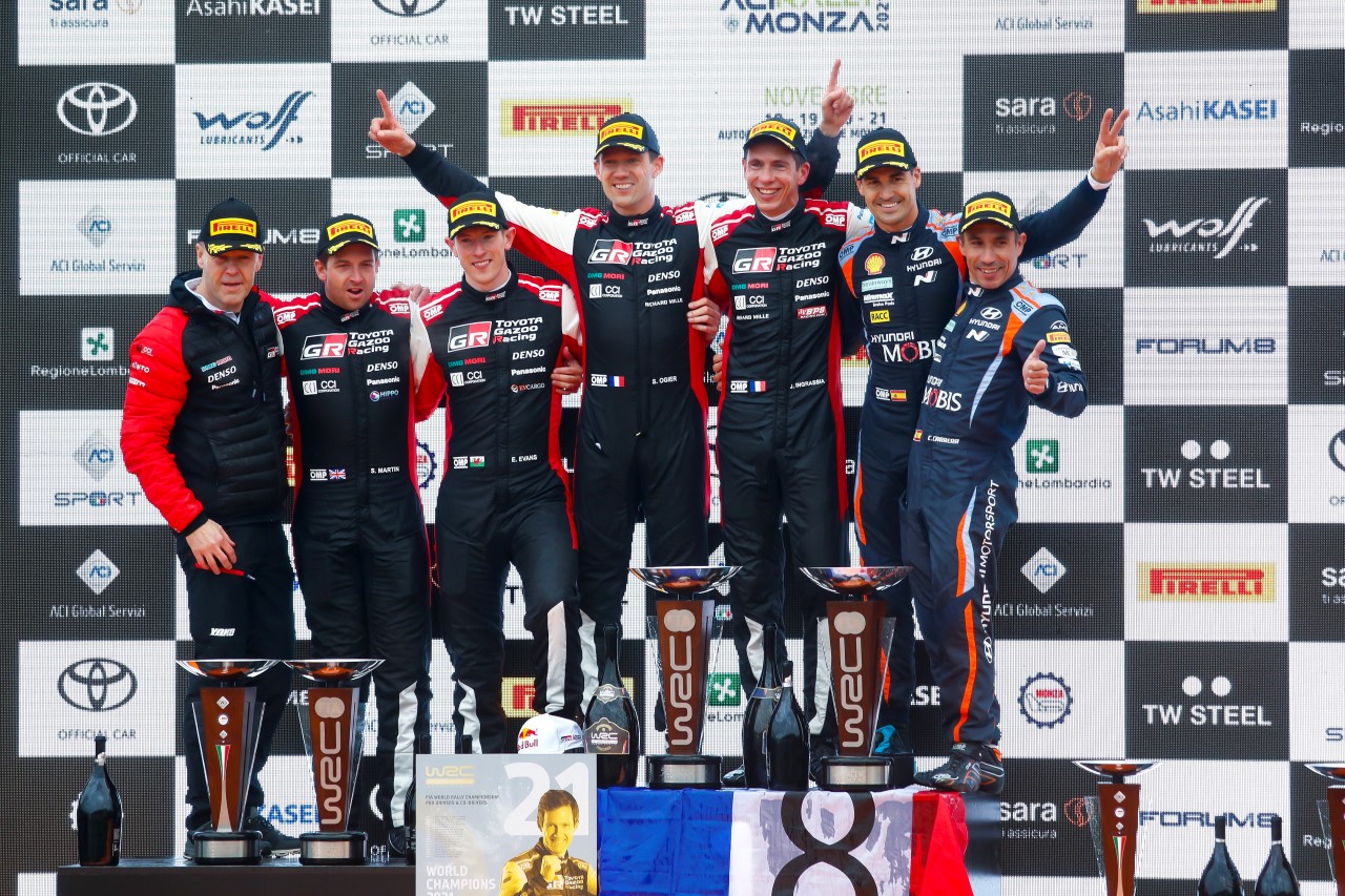 A Toyota a Rally Világbajnokságban is mindent vitt