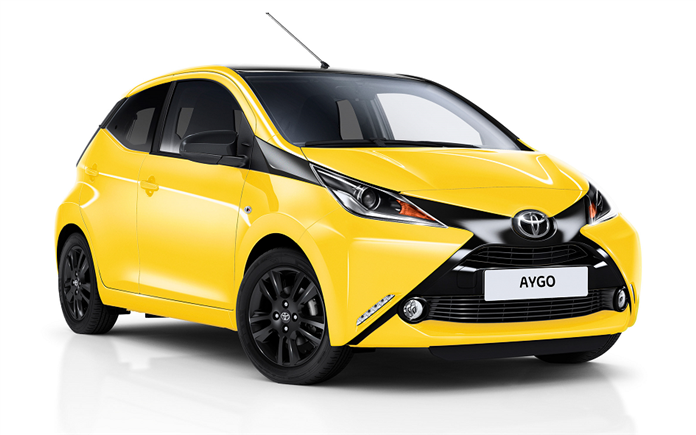 Toyota AYGO w wersji specjalnej Selection X-cite z rabatem do 9 000 zł