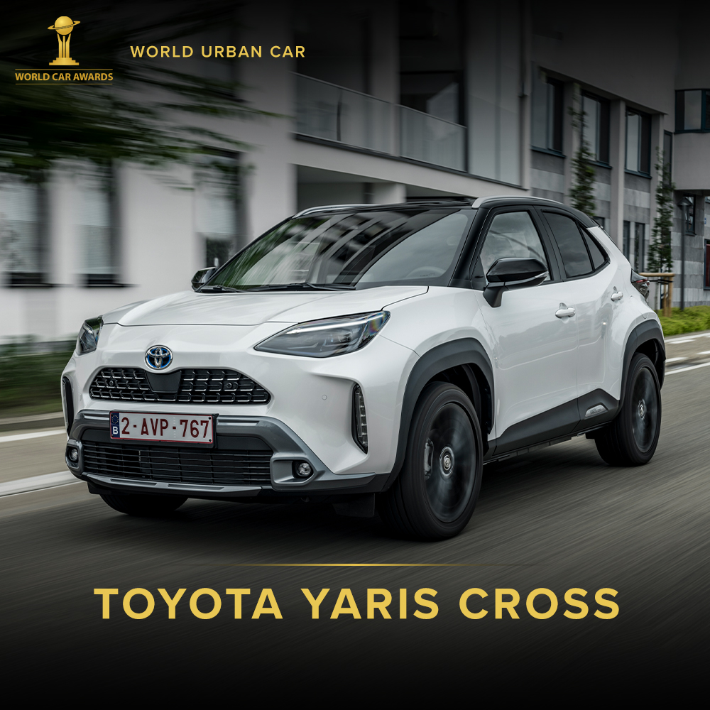 A Toyota Yaris Cross lett a 2022-es Világ Városi Autója  