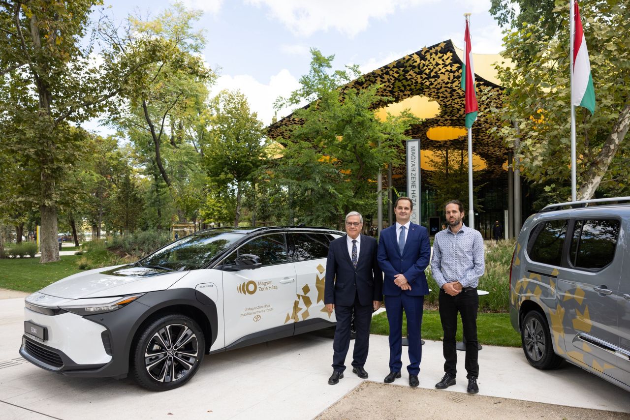 A Toyota lesz a Magyar Zene Háza mobilitási partnere