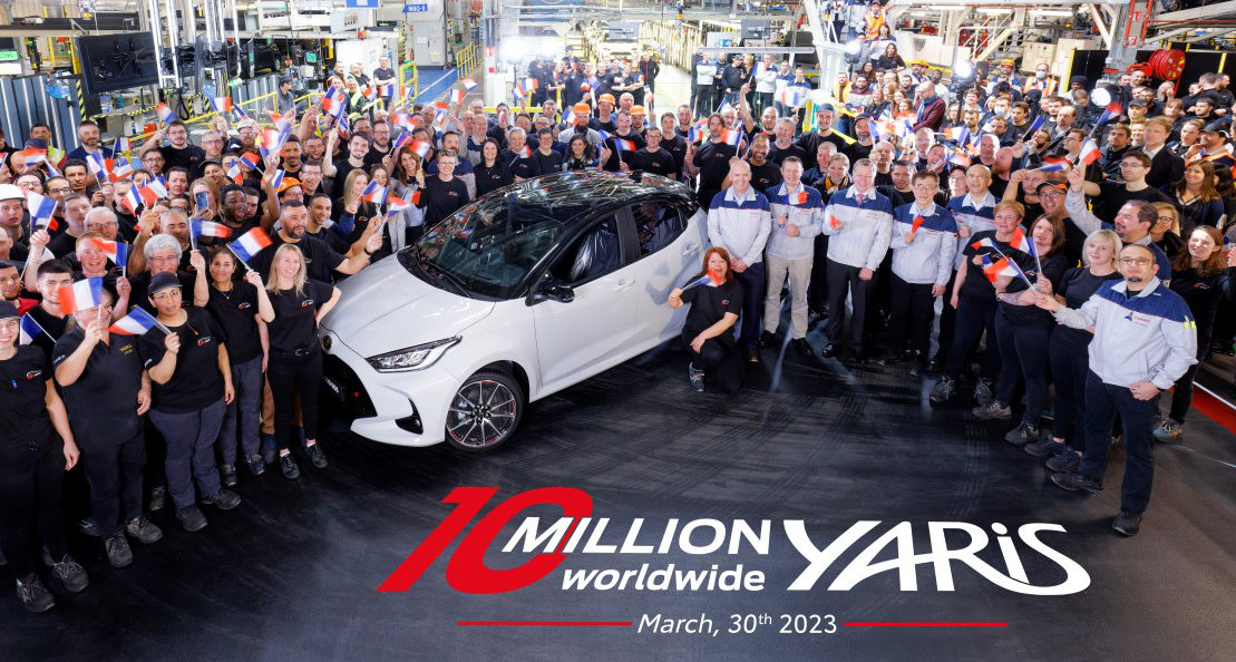 Malý génius s veľkou charizmou – Toyota Yaris dosiahla míľnik 10 miliónov predaných kusov na celom svete