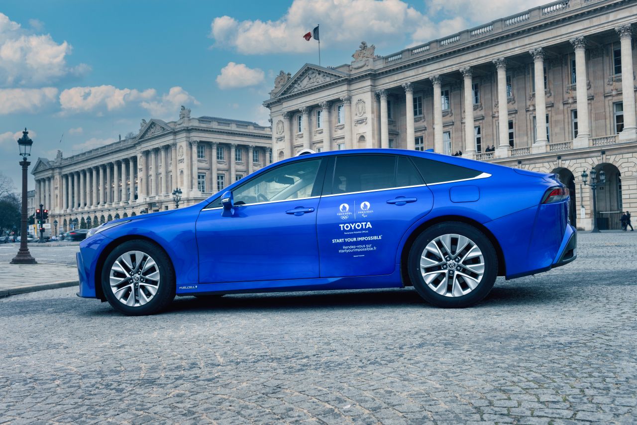 500 darab Toyota Mirai is helyet kapott a 2024-es párizsi olimpia és paralimpia hivatalos flottájában