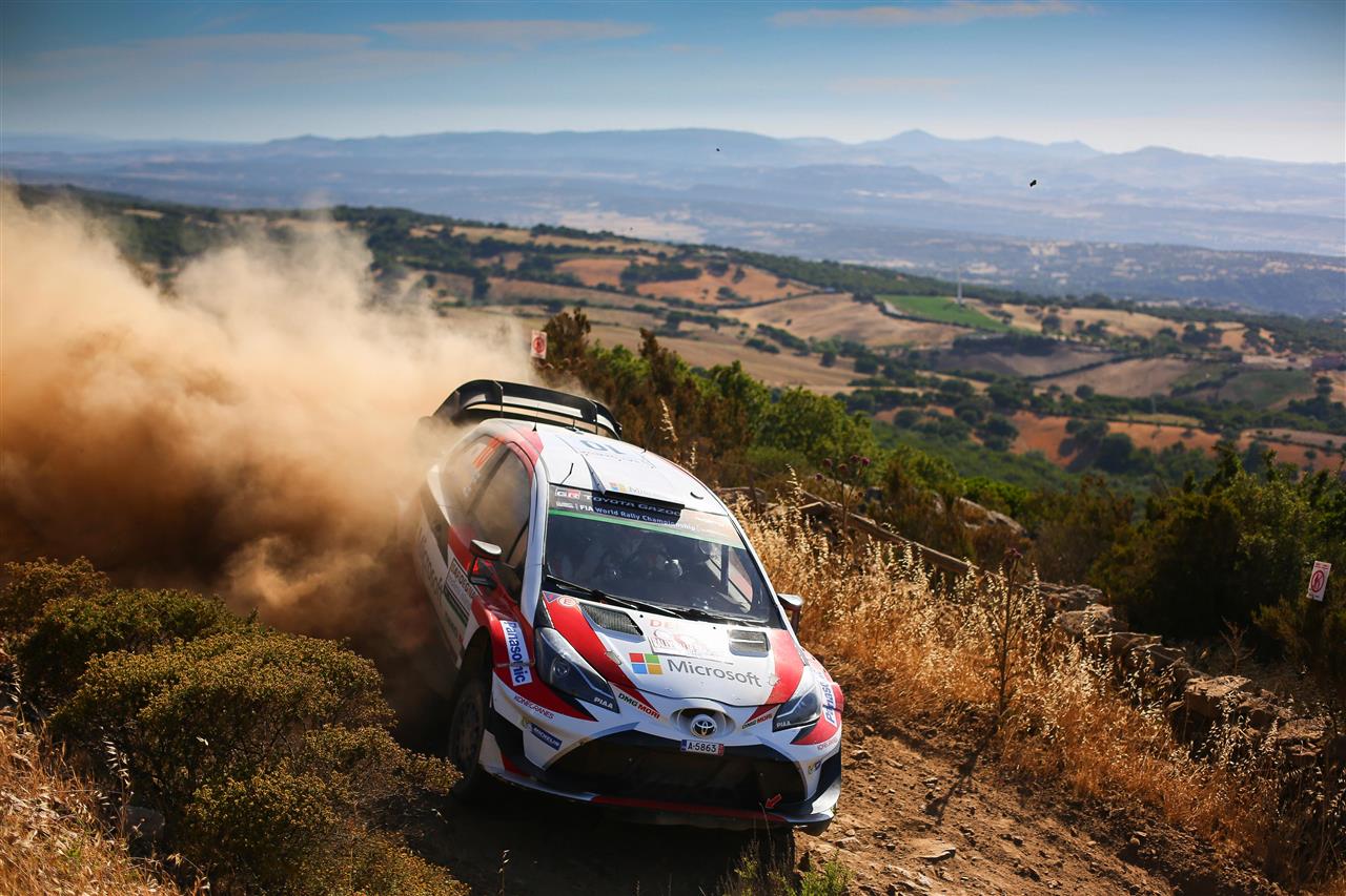 3 Yarisy WRC z teamu TOYOTA GAZOO Racing na trasach Rajdu Polski 