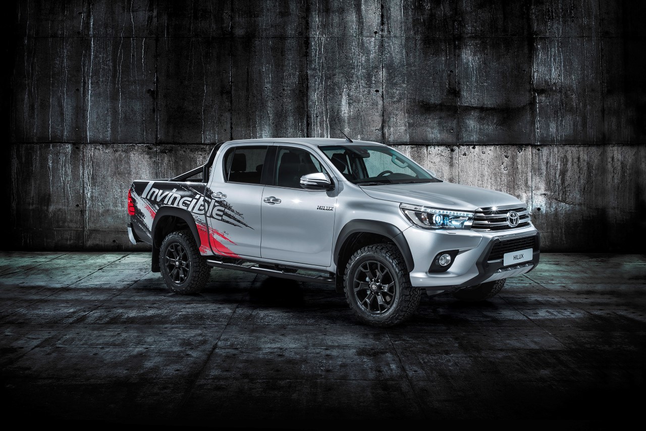 Výstavní koncept Hilux 'Invincible 50' na veletrhu ve Frankfurtu 2017