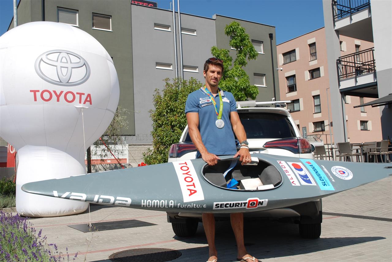 Toyota privítala svojho ambasádora Mateja Beňuša po návrate z Rio 2016