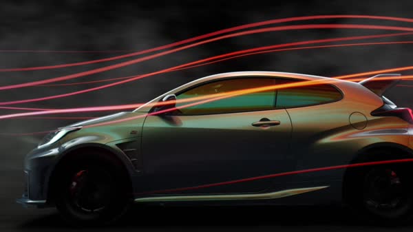 GR Yaris Aero Performance air flow