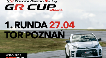 1. runda TOYOTA GR CUP 2024