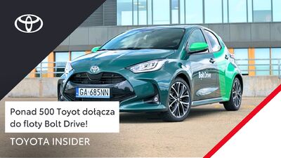  Ponad 500 Toyot dołącza do floty Bolt Drive | Toyota Insider Business