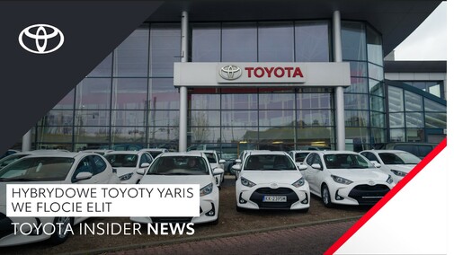 Hybrydowe Toyoty Yaris we flocie Elit Polska | Toyota Insider News