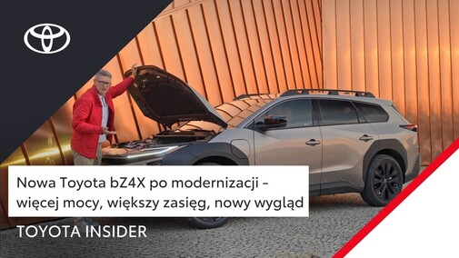 Nowa Toyota bZ4X po modernizacji - więcej mocy, większy zasięg, nowy wygląd | Toyota Insider