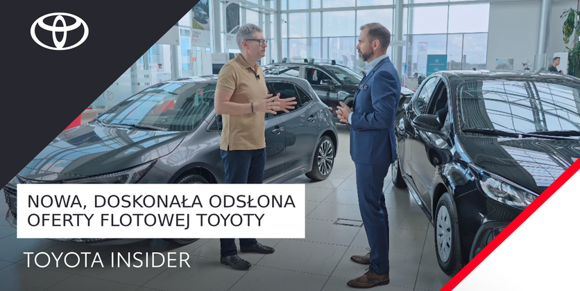 Nowa, doskonała odsłona oferty flotowej Toyoty | Toyota Insider