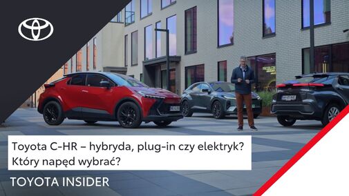 Toyota C-HR – hybryda, plug-in czy elektryk? Który napęd wybrać? | Toyota Insider