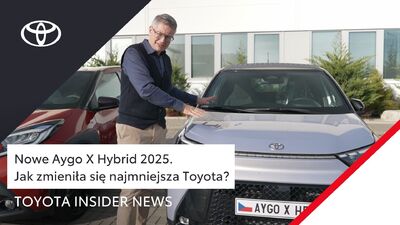 Nowe Aygo X Hybrid 2025. Jak zmieniła się najmniejsza Toyota? | Toyota Insider News