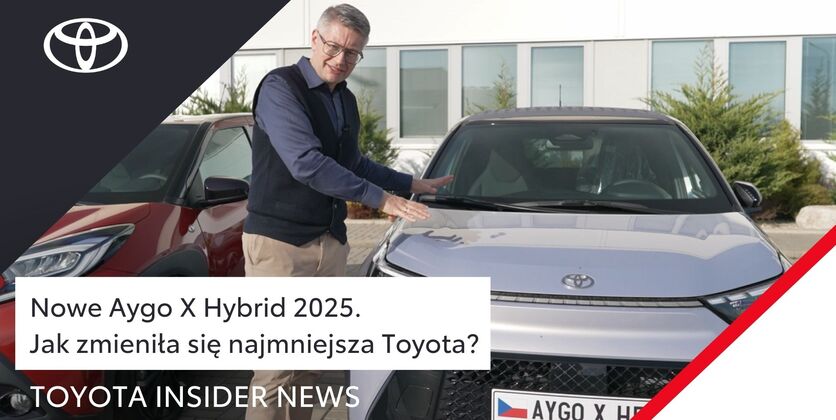 Nowe Aygo X Hybrid 2025. Jak zmieniła się najmniejsza Toyota? | Toyota Insider News