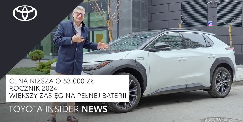 Toyota bZ4X teraz w niższych cenach i z mniejszym zużyciem energii | Toyota Insider News