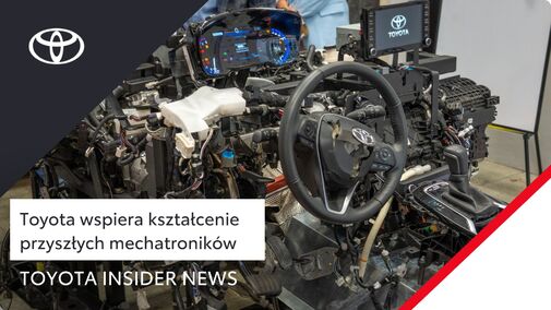 Toyota wspiera kształcenie przyszłych mechatroników | Toyota Insider News