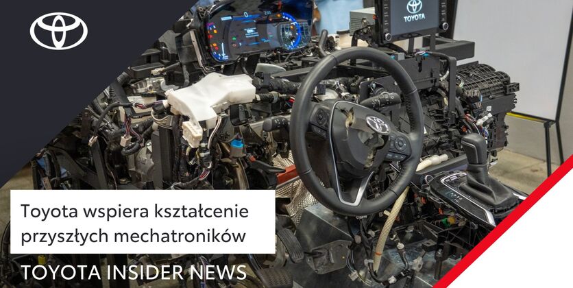 Toyota wspiera kształcenie przyszłych mechatroników | Toyota Insider News